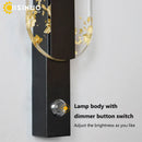 Ljojo LED Touch Control Bedside Lamps - Dimmable & Eye-Caring Lighting