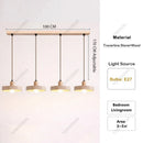 Travertine Stone Hanging Light for Kitchen Island Pendant Lamp LED Fixture by Ljojo