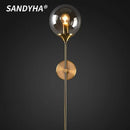 SANDYHA Modern Glass Wall Lamp | Nordic Bedroom Light for Home Decor | Ljojo