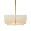 Modern Circle Led Ceiling Lights Chandelier for Living Dining Room Kitchen Bedroom by Ljojo
