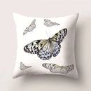 Butterfly Print Decorative Cushion Cover 45X45CM Sofa Polyester Pillow Case for Home Decor