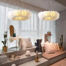 LED Feather Chandelier Pendant Light Modern Living Room Wedding Decor Luster by Ljojo