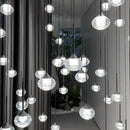 Water Drop LED Pendant Chandelier Bedroom Lamp by Ljojo