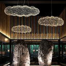 Ljojo LED Cloud Ceiling Chandelier - Modern Bedroom Dinning Starry Sky Pendant Light