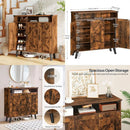 Ljojo™ 3-Door Shoe Cabinet: Entryway Storage Organizer, 39.4" Tall Freestanding