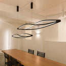 Ljojo LED Spiral Aluminum Chandelier for Conference Room and Lobby Decoration