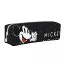 Ljojo Mickey Mouse Minnie Pencil Case: Big Capacity Stationery Bag Office Gifts