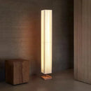 LED Floor Lamp Modern Living Room Decor Ljojo Home Lighting Wood Fabric Stand