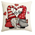 Ljojo Love Bowknot Dwarf Pillowcase - Sweet Romantic Home Decor