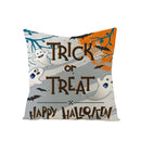Halloween Anime Linen Cushion Cover for Home Decor by Ljojo