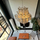 Modern Tassel Chandelier Hanging Light Luxury Pendant Lamp for Living Room by Ljojo