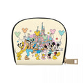 Ljojo Minnie Mouse Friends Wallet Coin Purse Card Holder Bag for Girls Women