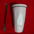 Ljojo 12oz Stainless Steel Insulated Travel Mug Thermos Vacuum Coffee Cup