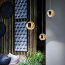 Modern Gold LED Pendant Lights Kitchen Fixtures Luxe Dining Room Chandelier Ljojo