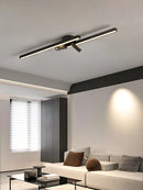 Ljojo Long LED Ceiling Light, Modern Design, Indoor Lighting Fixture