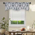 Ljojo Luxury Jacquard Weave Valance Curtain for Home Decoration