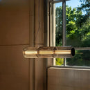 Nordic Cylindrical Glass LED Pendant Light | Luxury Minimalist Hanging Lamp for Home - Ljojo
