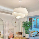 Nordic Fabric LED Chandelier for Dining Room Study Bedroom | Ljojo
