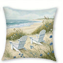 Beach Chic Throw Pillow Cover Set for Home Decor by Ljojo