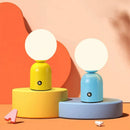 Ljojo LED Table Lamp: Rechargeable Night Light for Bedroom, Desktop, Living Room
