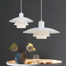 LED Pendant Light Creative Metal Umbrellas Modern Gradient Colourful UFO Adjustable Lighting Ljojo