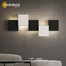 Ljojo LED Geometric Wall Sconce - Modern Lighting Fixture for Living Room & Bedroom