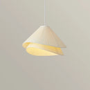 Nordic Cream Style Fabric Dining Table Pendant Lamp for Living Room by Ljojo