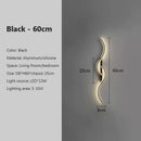 Ljojo LED Wall Sconce Modern Minimalist Light for Bedroom and Living Room