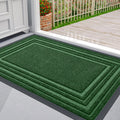 Ljojo Low Profile Outdoor Rubber Mat Heavy Duty Non Slip Indoor Doormat