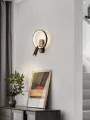 Ljojo Luxury Brass Copper LED Reading Wall Lamp