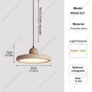 Travertine Kitchen Island Pendant Light Nordic Dining Table Hanging Lamp by Ljojo