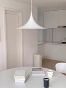 Danish Single Head Chandelier Horn Pendant Lamp for Dining Room Bar by Ljojo