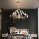 Ljojo Luxury Crystal Ceiling Chandelier Gold | Elegant Bedroom Dining Room Lighting