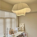 Nordic Creamy Style Fabric Pendant Lamps for Bedroom Decor by Ljojo