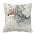 Ljojo Merry Christmas Pillowcase Cushion Cover for Festive Home Decor