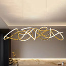 Ljojo LED Staircase Chandeliers Modern Home Decor Hanging Light Indoor Lighting