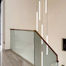 Large Staircase Chandelier LED Long Lamp for Home Hotel Hall Suspension Ljojo Chandelier Lighting