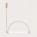 Ljojo Minimalist Tea Room Pendant Light - Nordi Creative Half Circular Arc Study Lamp