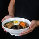 Ljojo Melamine Noodle Bowl Set - Japanese Style Ramen Bowls for Kitchen Tableware