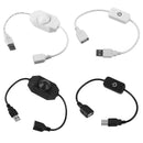 Ljojo LED Strip Lights Dimmer Switch USB Cable - Rotary/Touch Controller