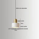 Ljojo Marble Copper LED Pendant Lamp for Modern Interiors