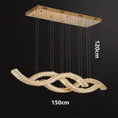 Ljojo Luxury Crystal Chandelier for Living Room Bedroom Dining Room Home Decor