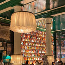 Nordic Simple Fold Fabric E27 Pendant Lights by Ljojo: Elegant Chandeliers for Dining Room & Bedroom
