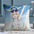 Blue Archive Anime Decor Case Throw Pillow Cover for Sofa Cushion Home by Ljojo
