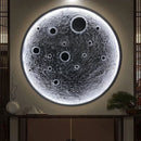 3D Moon Lamp Wall Decoration: Internet Famous Tavern Background Hanging Lamp by Ljojo