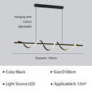 LED Pendant Lamp Modern Chandelier Indoor Home Decor Lighting Fixture by Ljojo