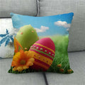 Easter Bunny Eggs Printed Pillow Covers 45x45cm - Ljojo Easter Decorations