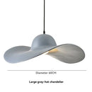 Nordic Pendant Lamp Grass Hat Modern Minimalist Art for Dining Bedroom by Ljojo