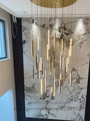 Ljojo Long Ceiling LED Chandelier for Living Room Decoration