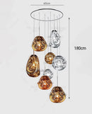 Ljojo LED Pendant Light Chandeliers for Modern Home Decor & Indoor Lighting